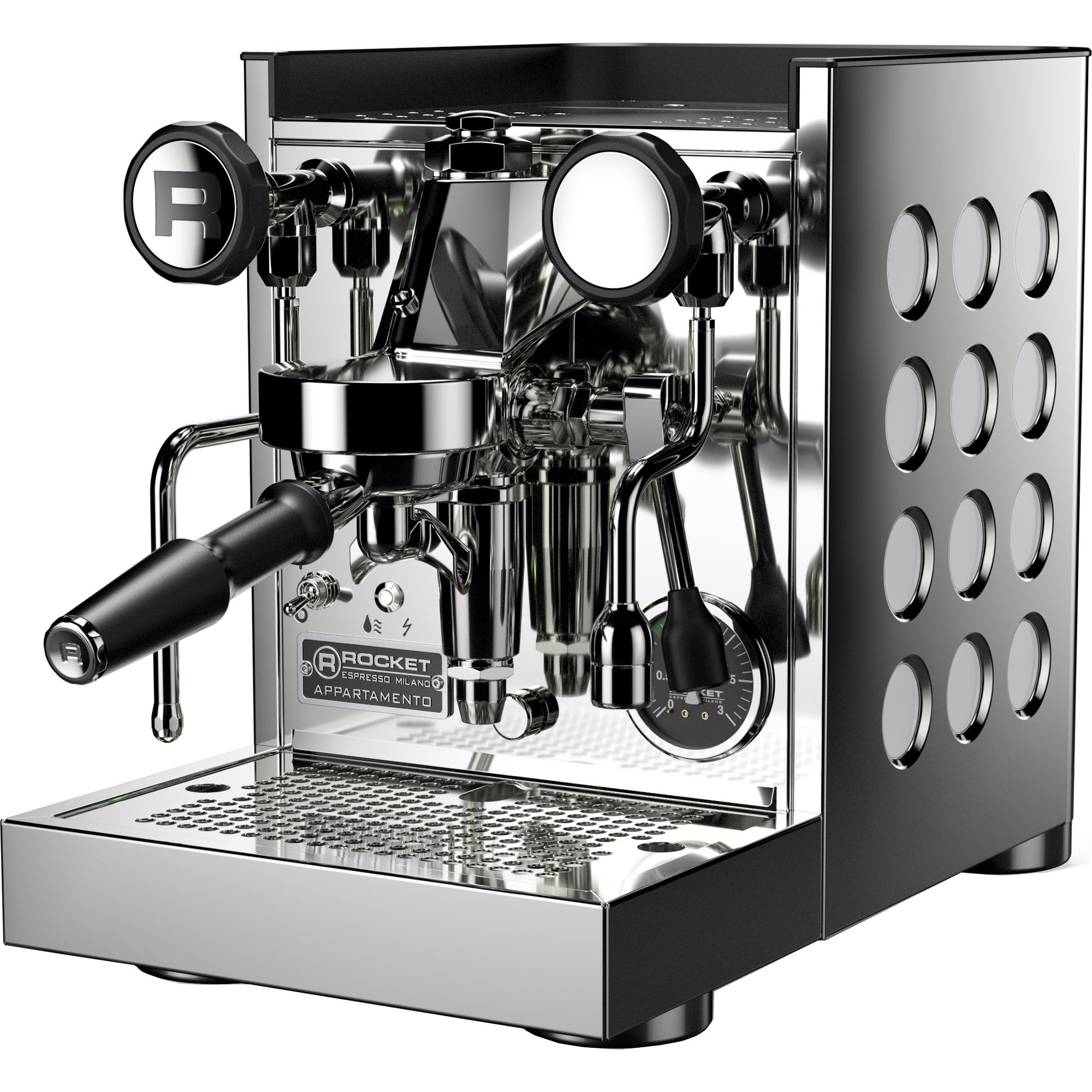 Appartamento Tca Espressomaskine Krom Hvid 8050506336631