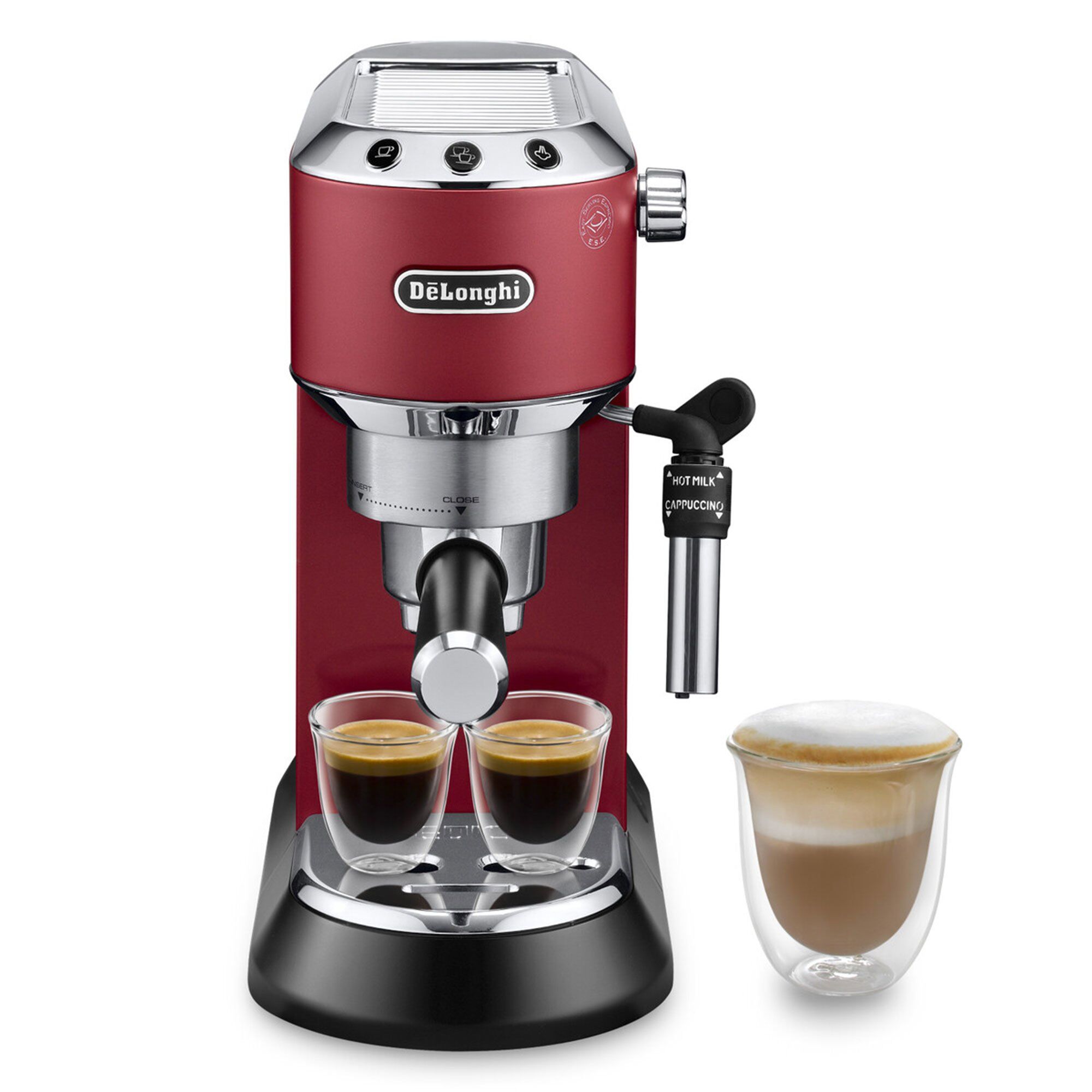 Ec685 Espressomaskine Rød 8004399331204